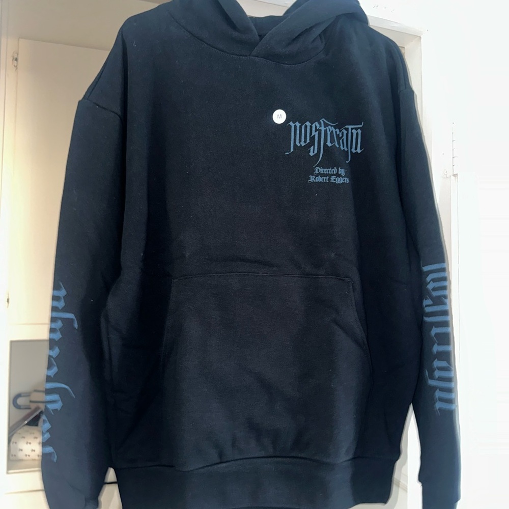 Black Graphic Hoodie